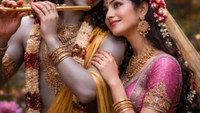 Beautiful hot Radha and Krishna photos