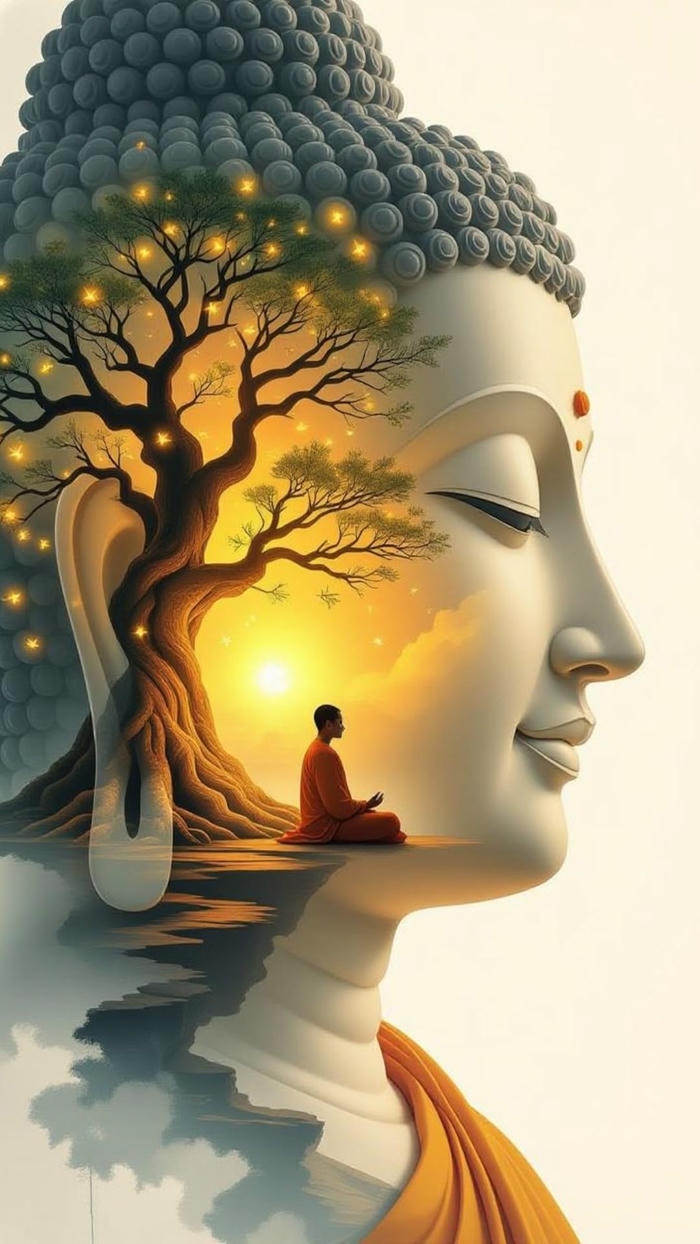 Buddha head