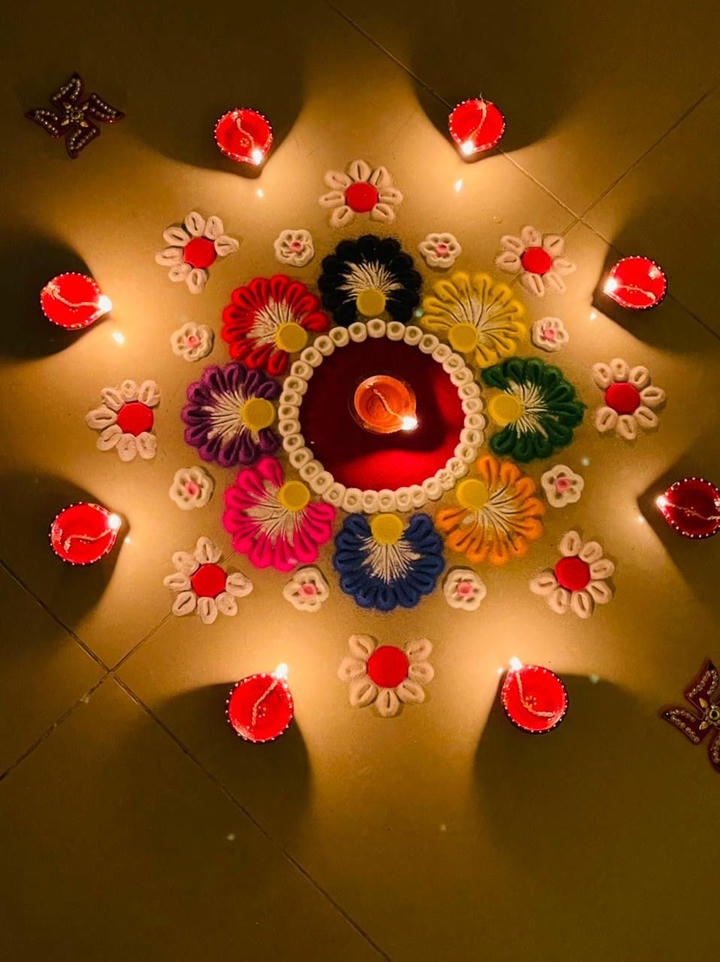 Dhanteras Rangoli designs
