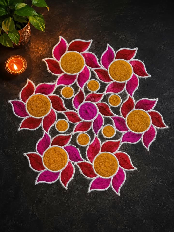 Dhanteras Rangoli for Diwali