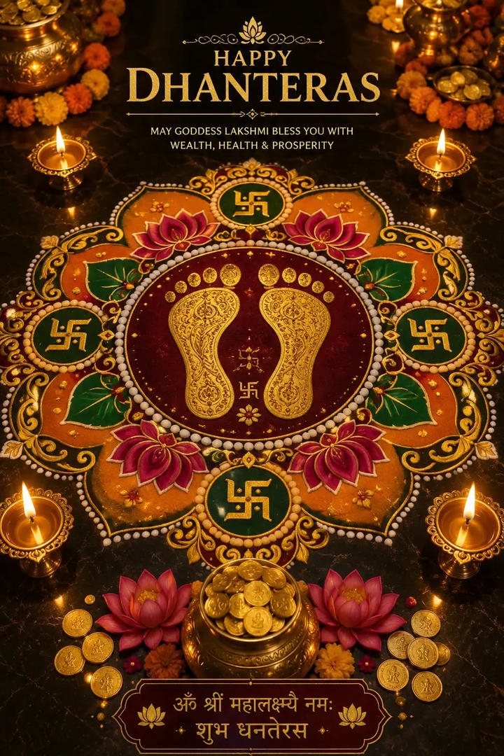 Dhanteras Rangoli images