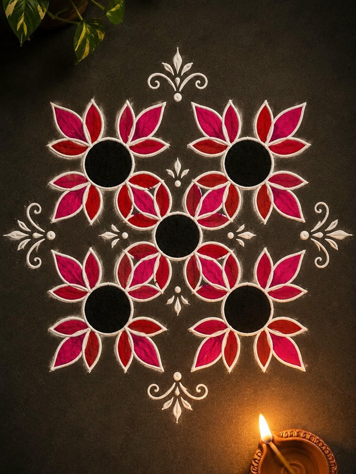 Dhanteras Rangoli new design