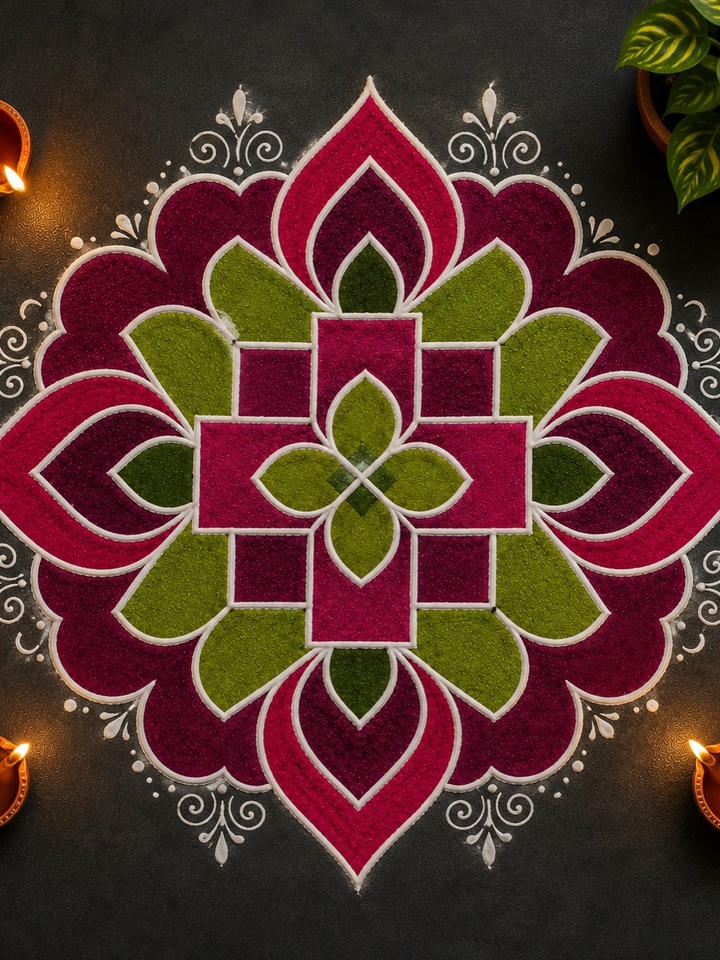 Dhanteras Rangoli photos