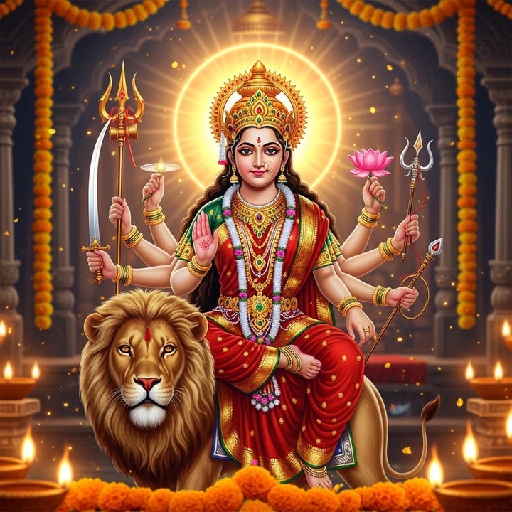 Durga Maa DP Navratri for WhatsApp