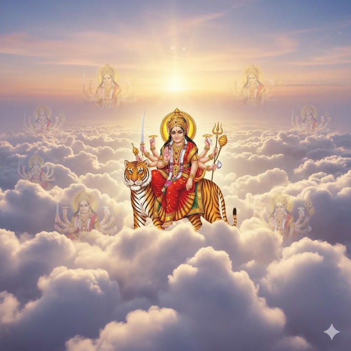 Durga Maa DP Navratri status image