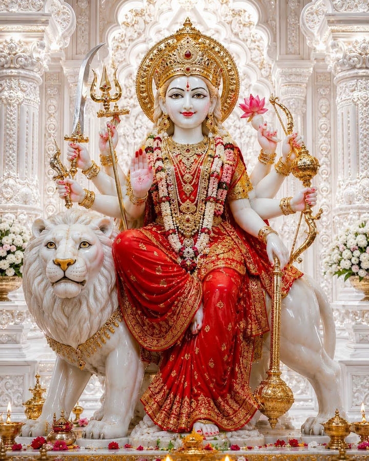 Durga Maa devotional DP Navratri