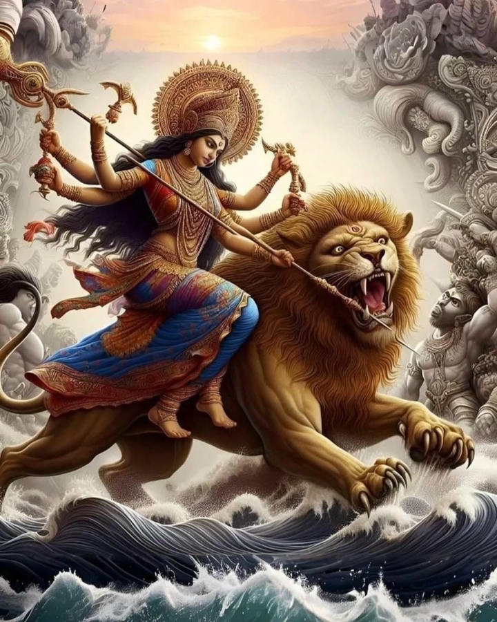 Durga Maa photo DP Navratri