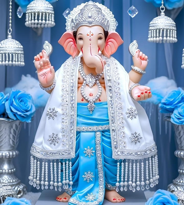 Festival Ganesh cute baby DP
