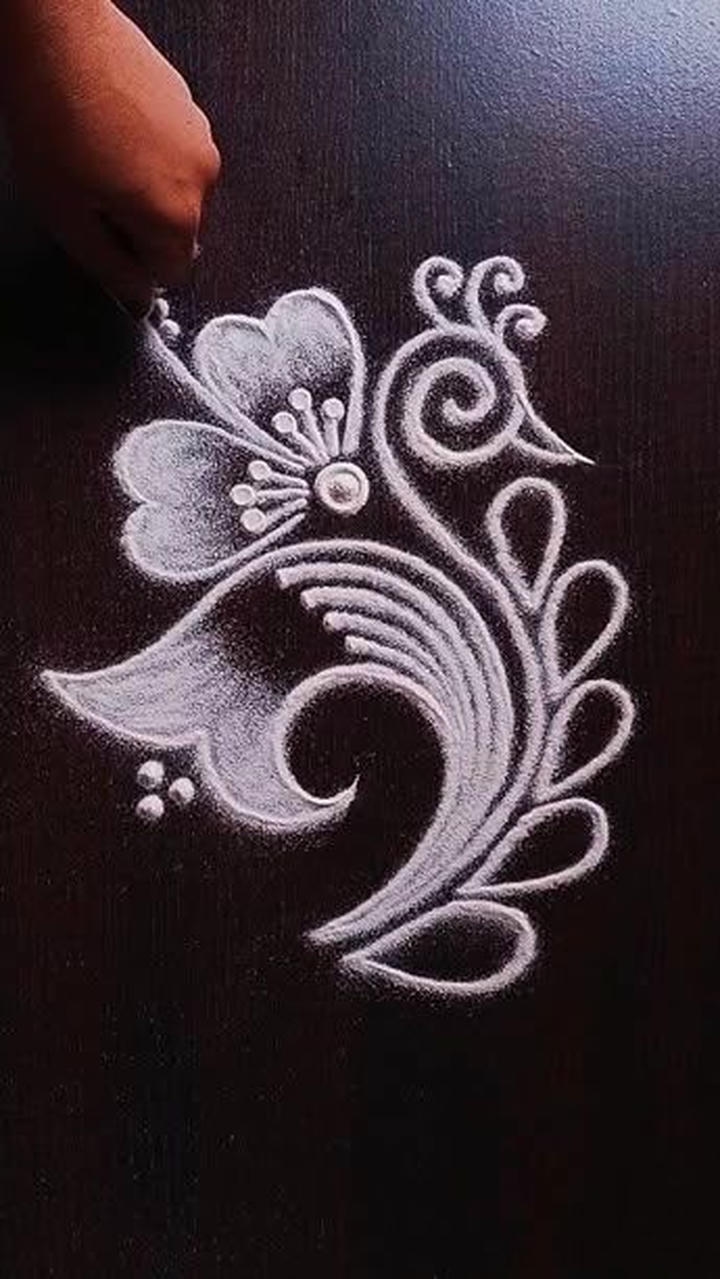 Festival Simple Rangoli Design