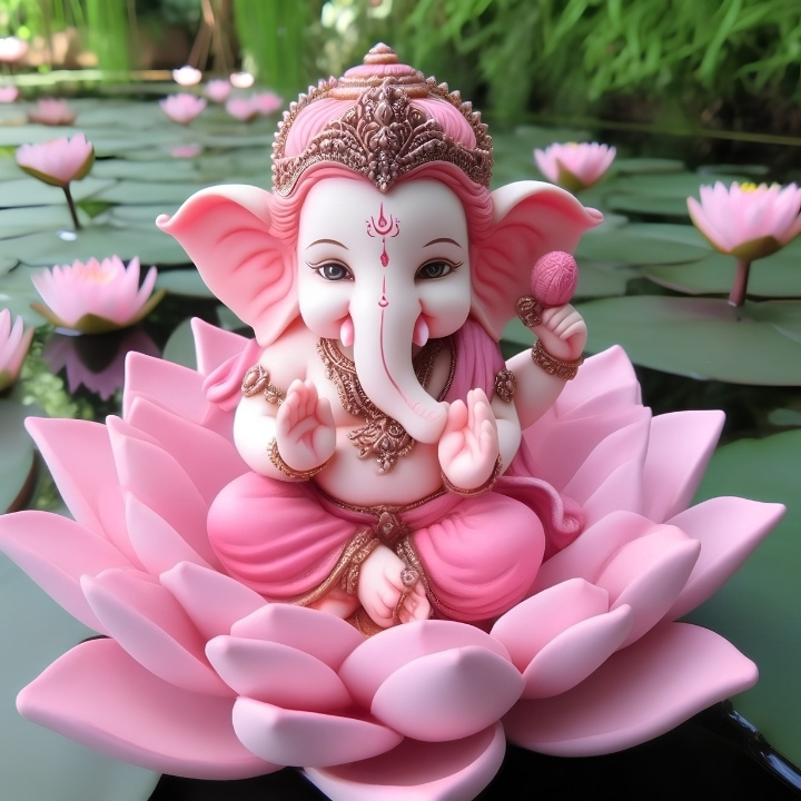 Ganpati stylish DP cute