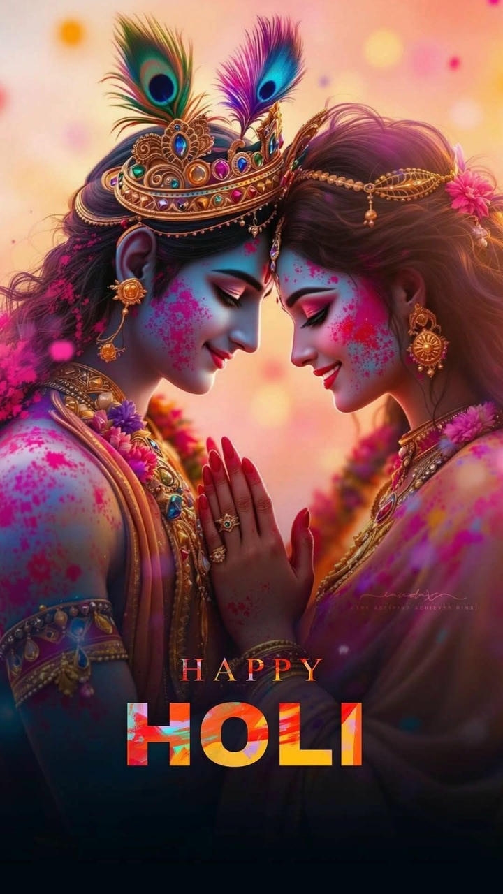 Holi Festival Traditional Dress Image