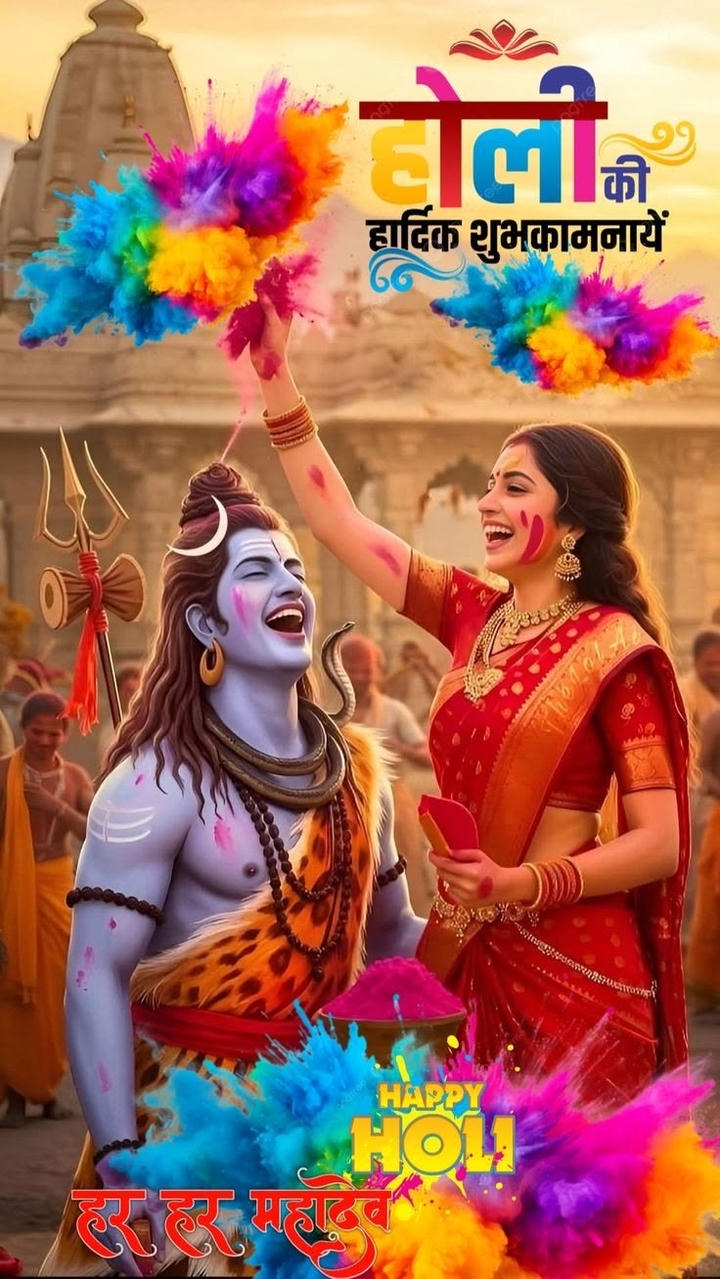 Holi Festival Vibrant Colour Pic