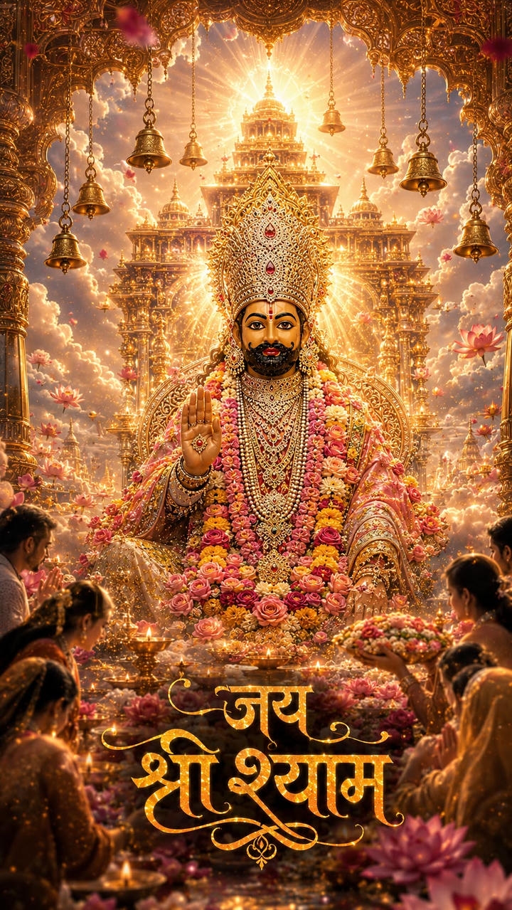 Khatu Shyam 4K wallpaper