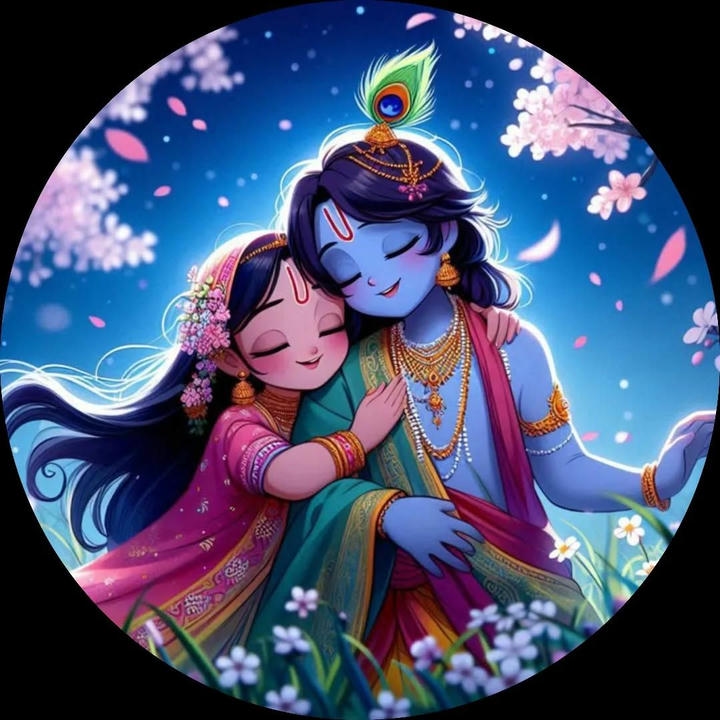 Love Cute Radha Krishna DP Download