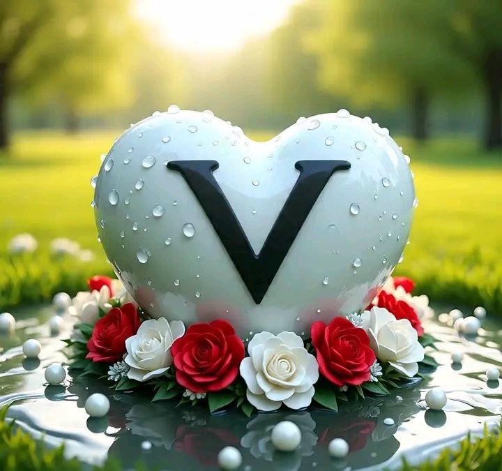 Love WhatsApp V Name DP for Couples