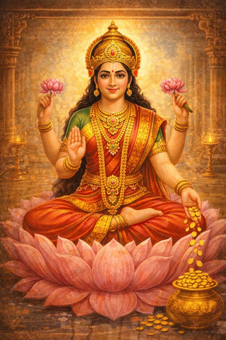 Maa Laxmi Goddess Photo