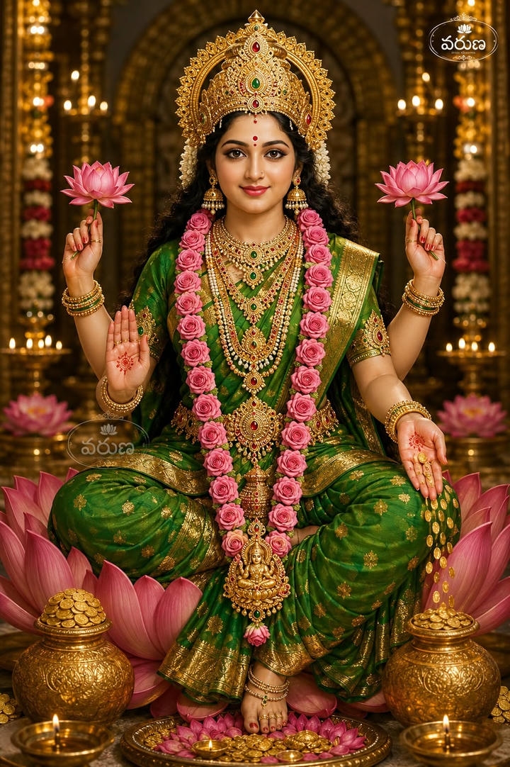 Maa Laxmi Mobile Wallpaper