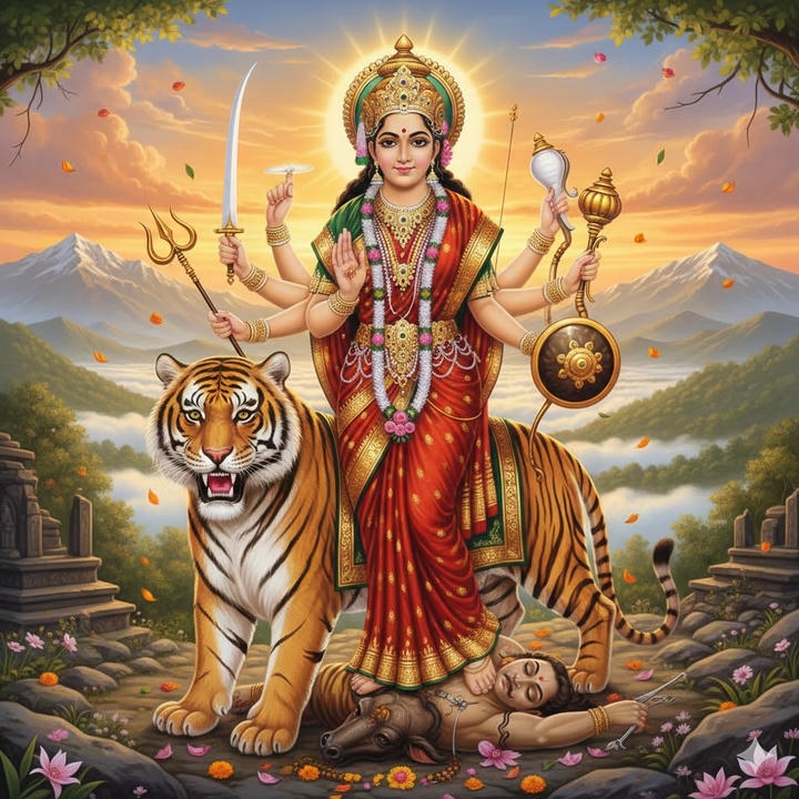 Navratri Durga Maa DP