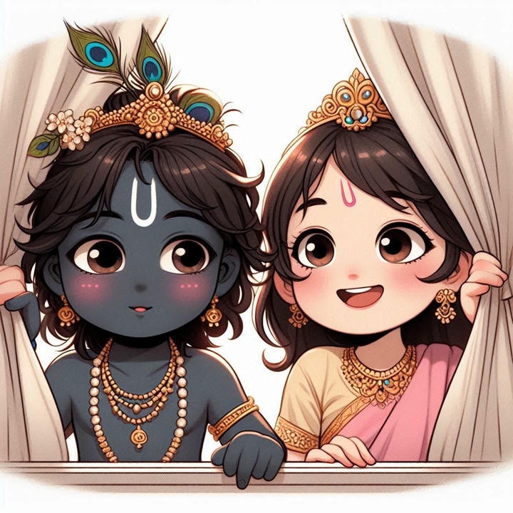 Radha Krishna Divine Love DP