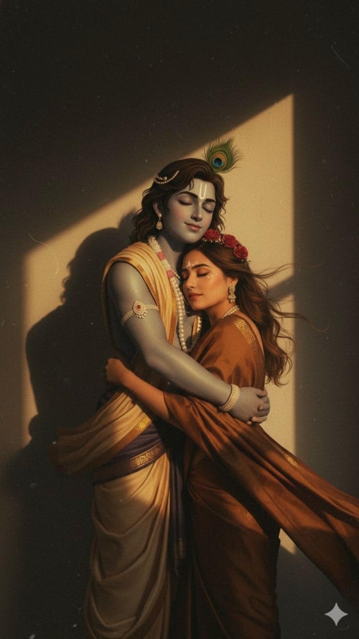 Radha and Krishna couple hot photos