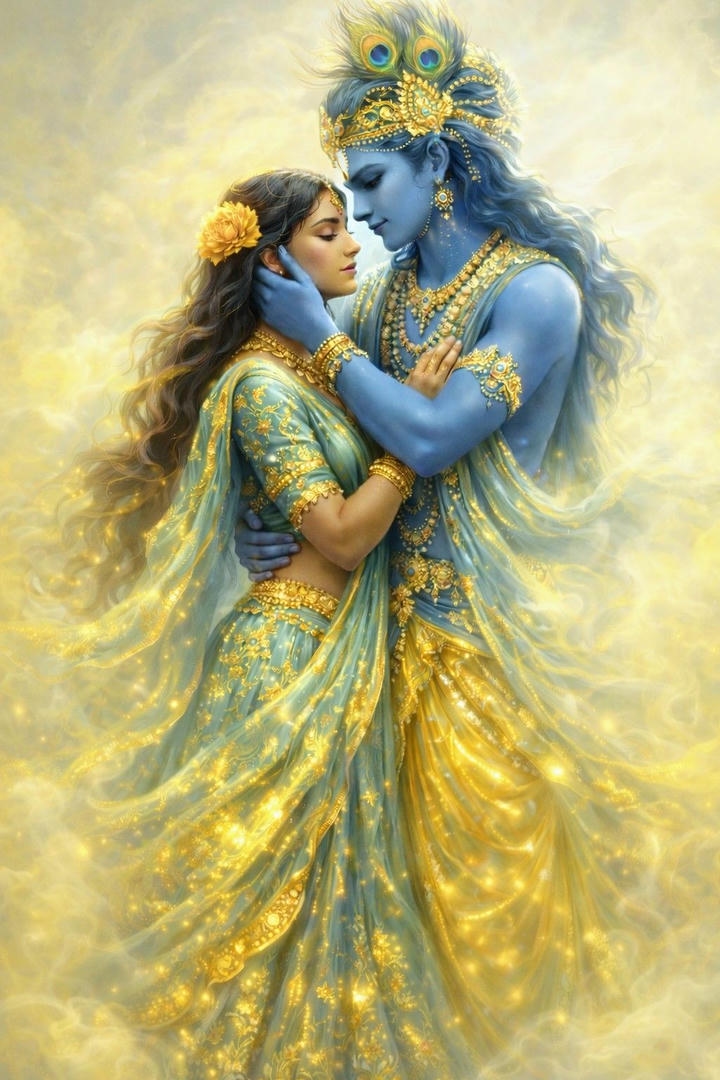 Radha and Krishna romantic hot images