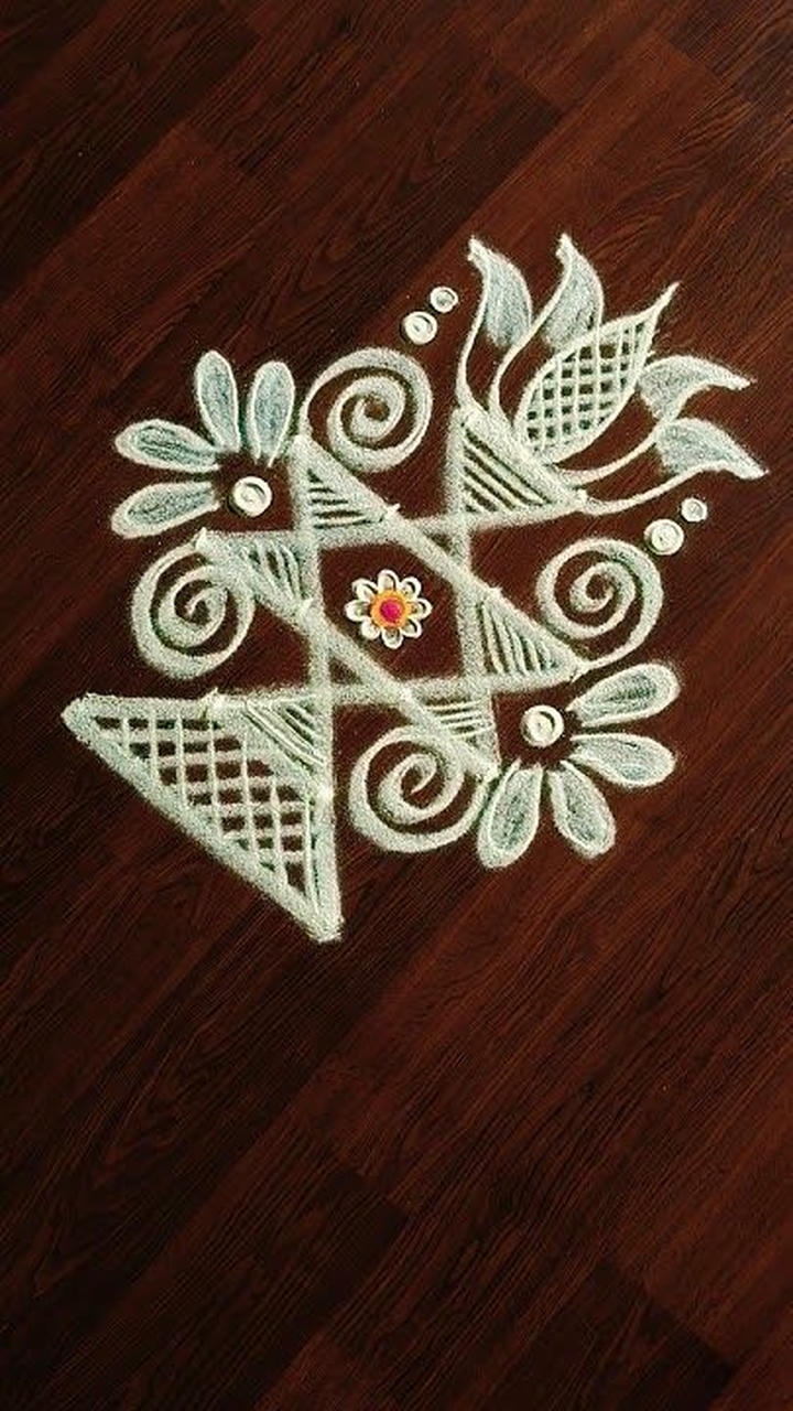 Simple Rangoli Design