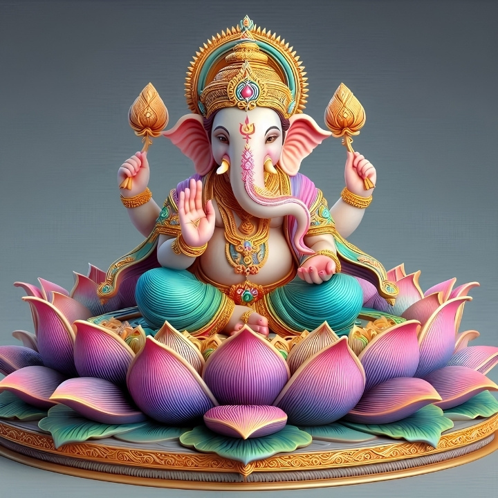 Stylish Ganpati Bappa DP