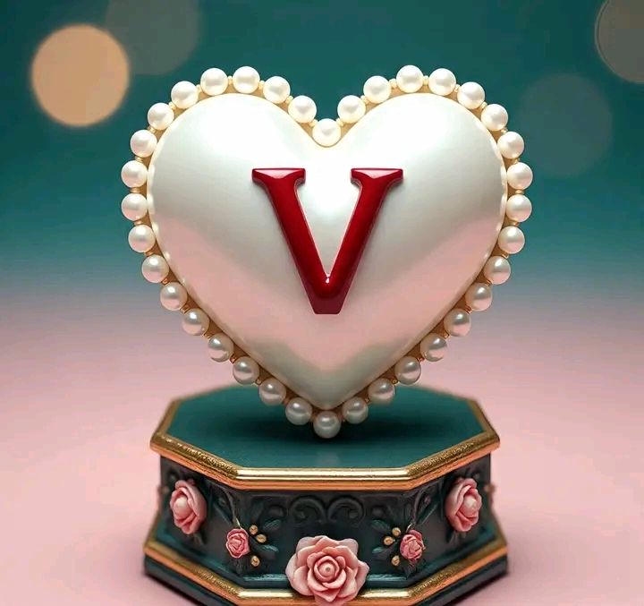 Stylish Love WhatsApp V Name DP