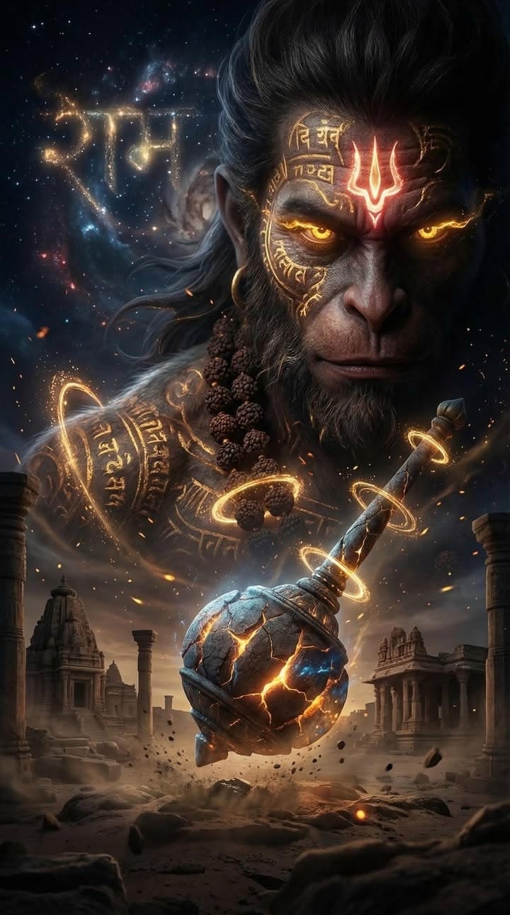 Stylish Viral Hanuman DP