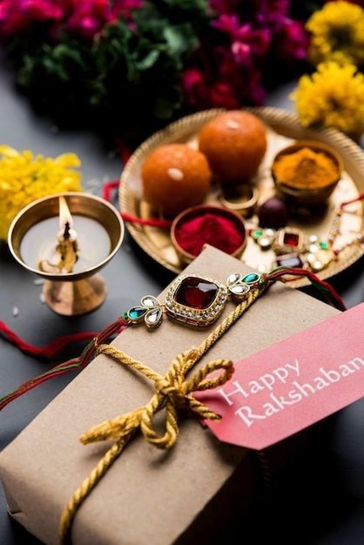 Traditional Rakhi Festival Images