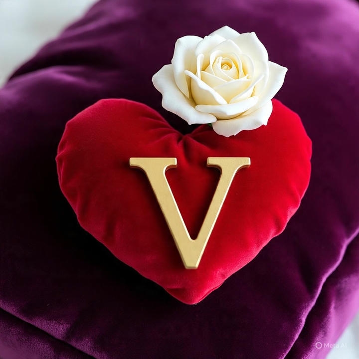 V Name Love Images for WhatsApp