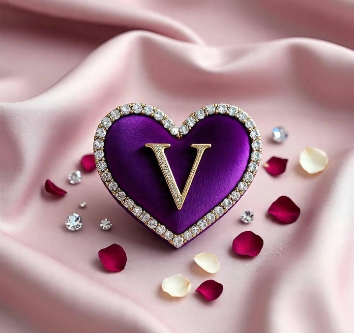 V Name Love Wallpaper HD