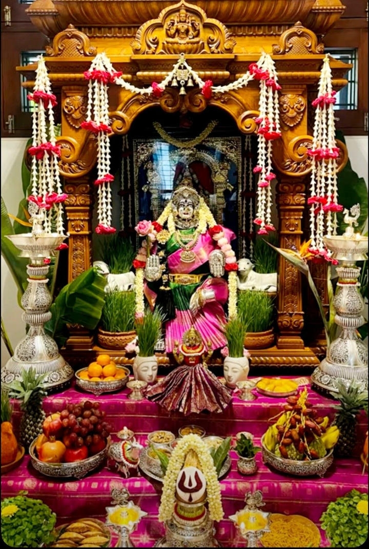 Varalakshmi Vratham Decoration Ideas 2025