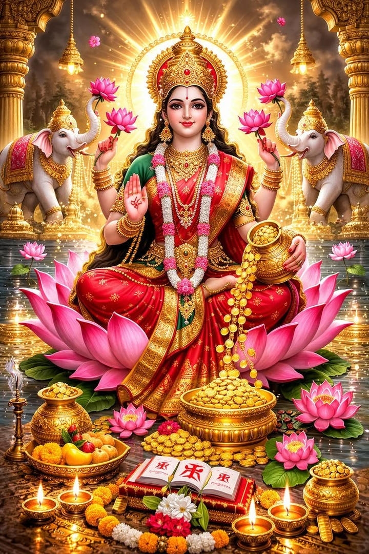 Varamahalakshmi Puja Setup 2025