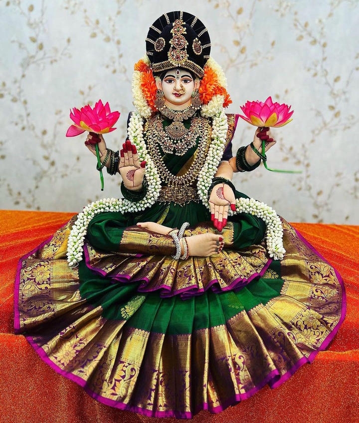Varamahalakshmi Saree Draping 2025