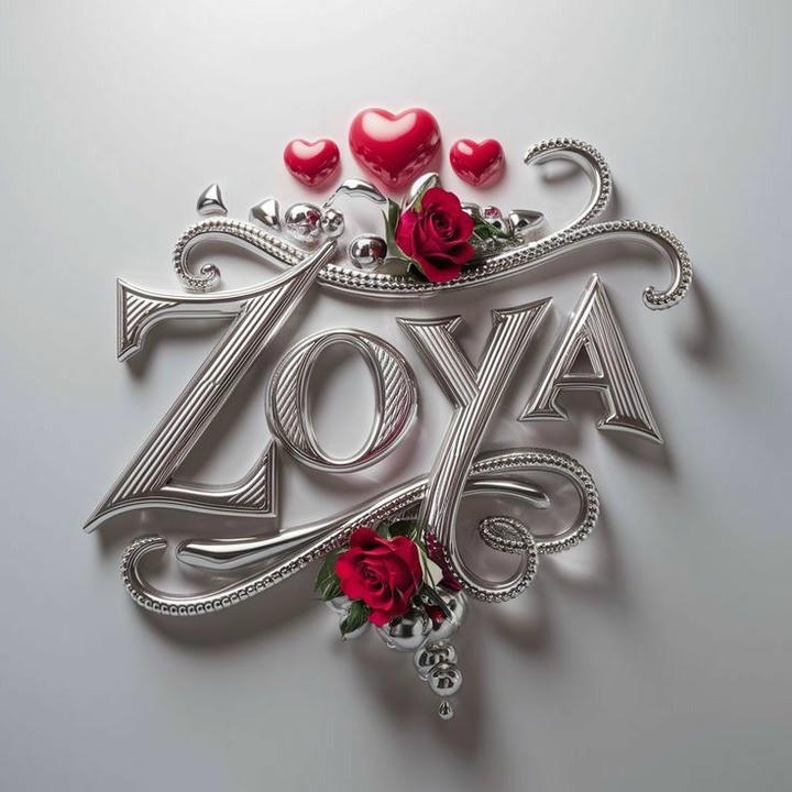 Zoya Name DP in Urdu