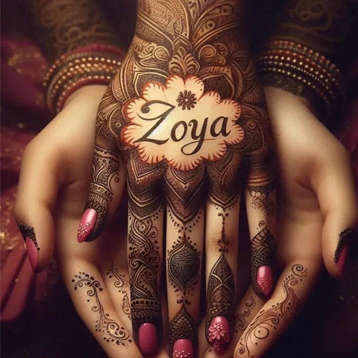 Zoya Name DP photos