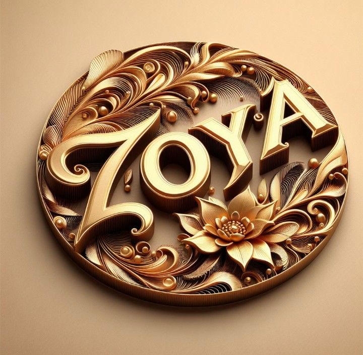 Zoya Name DP with crown