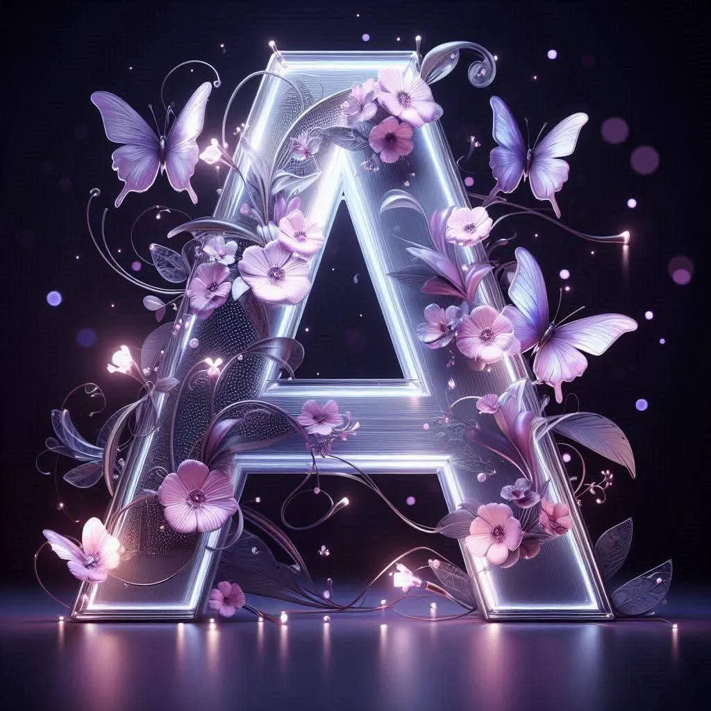 alphabet name dp stylish