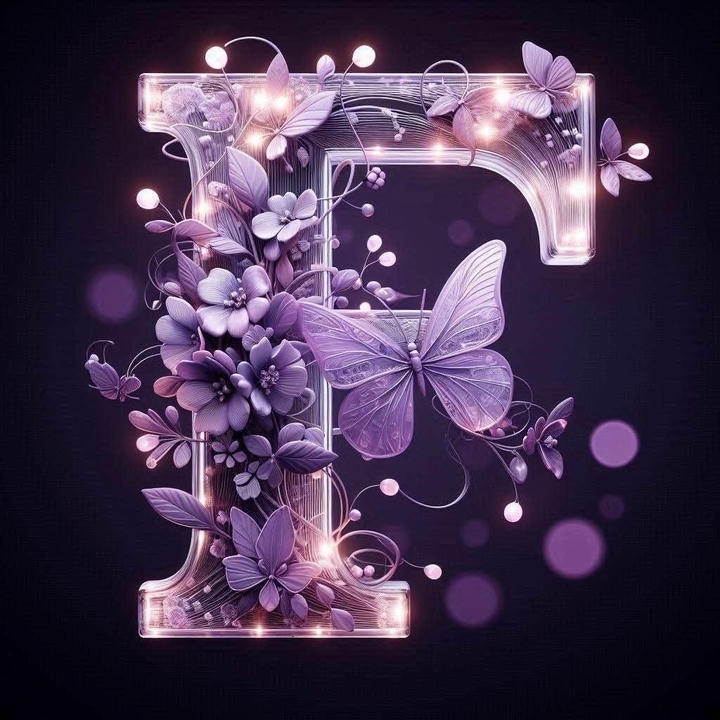 alphabet name dp stylish for girls