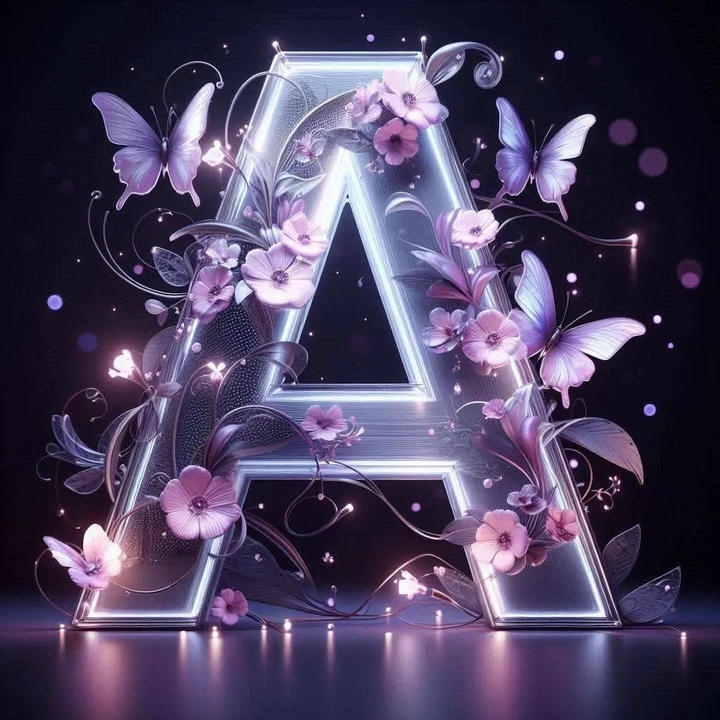 alphabet name dp stylish
