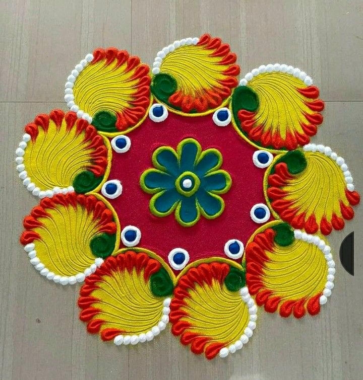 attractive rangoli designs 2020