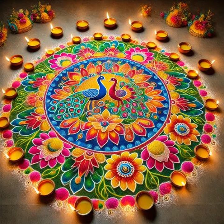attractive rangoli designs images