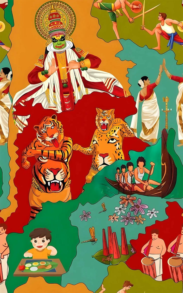 beautiful onam festival