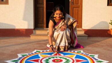 big rangoli designs