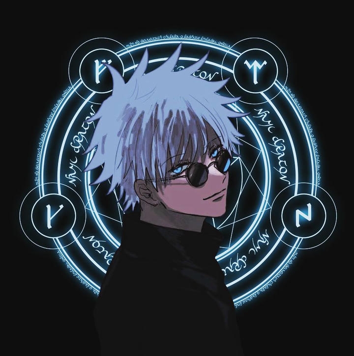 black anime dp