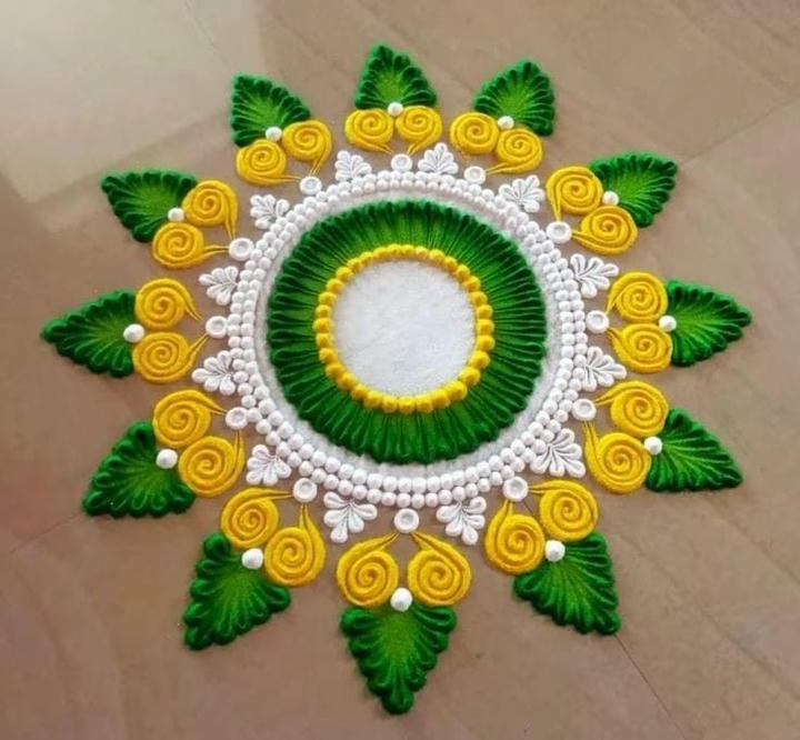 creative attractive rangoli designs