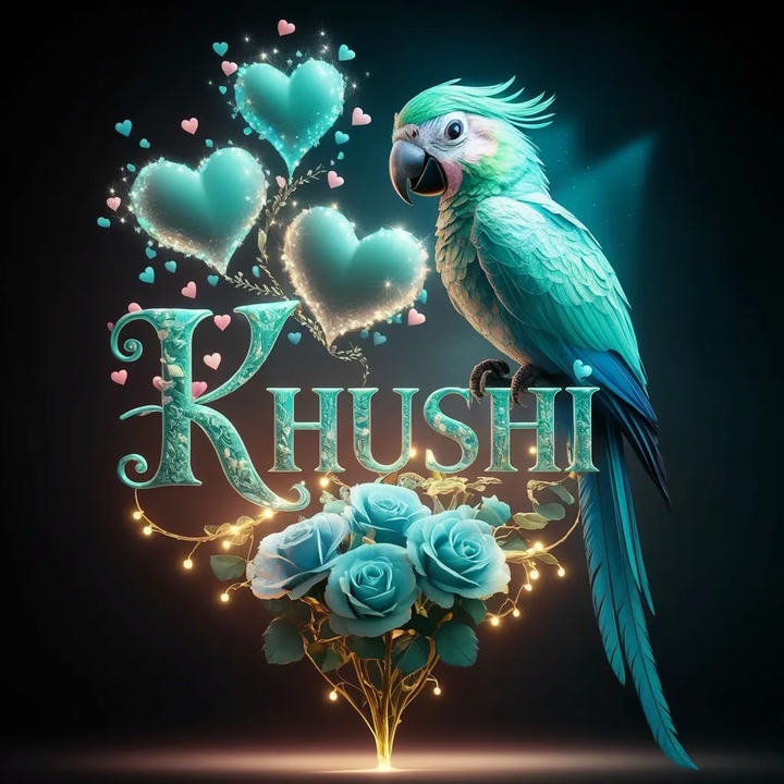 cute khushi name dp hd