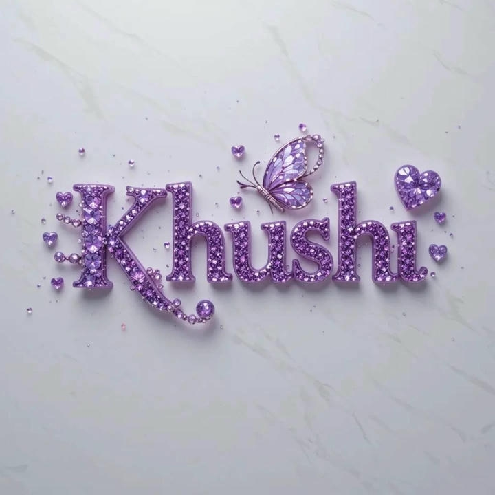 cute khushi name dp