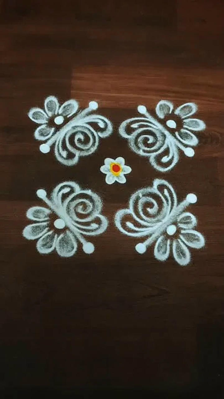 daily simple rangoli